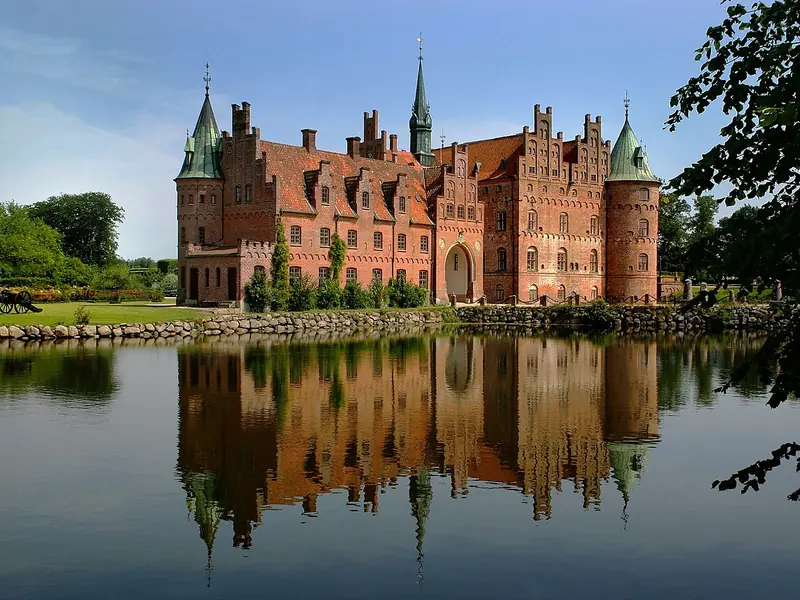 Egeskov slott på Fyn