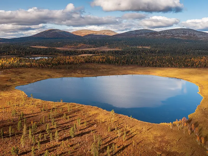 Pallasfjellene i Lappland