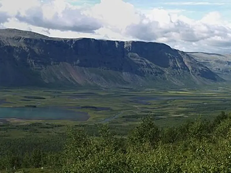 Rapadalen i Sarek nasjonalpark