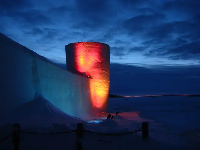 Het sneeuwkasteel LumiLinna in Kemi