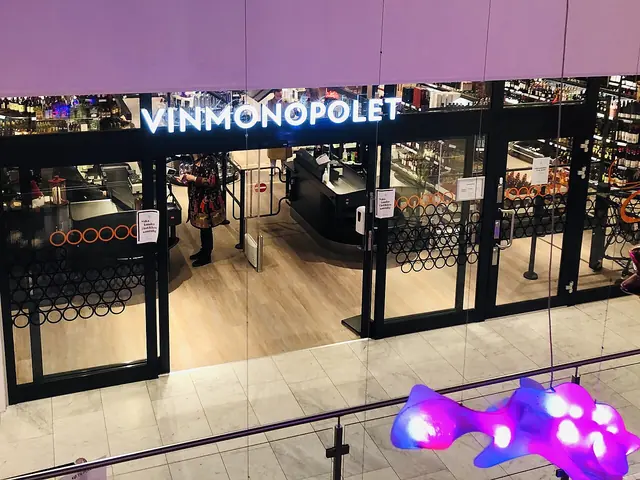 En Vinmonopolet-butikk