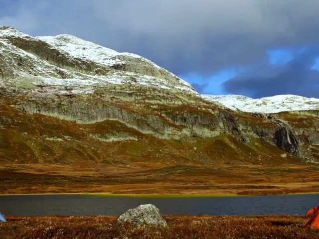 Et telt i den norske fjellheimen