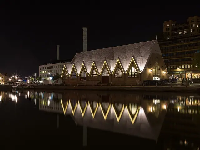 Fiskehallen Feskekôrka i Göteborg