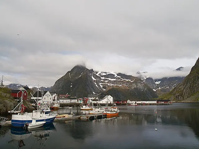 Rorbuer i Hamnøy i Lofoten