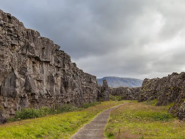 Lovberget (Lögberg) i Þingvellir