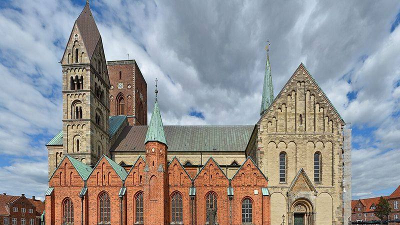 De domkerk van Ribe