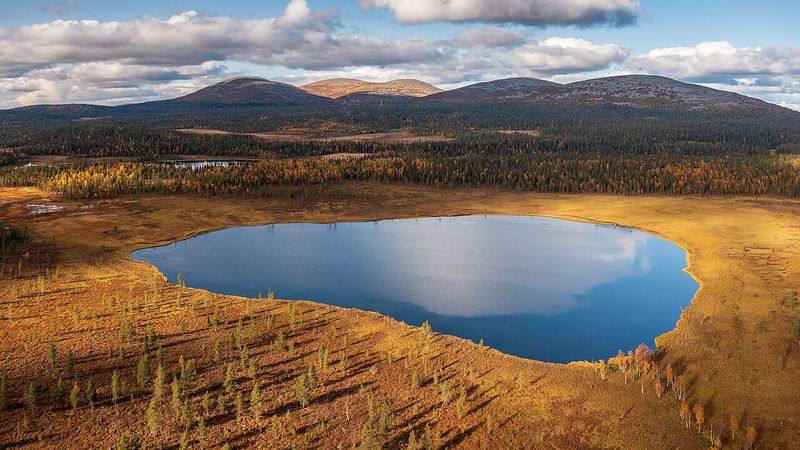 Pallasfjellene i Lappland