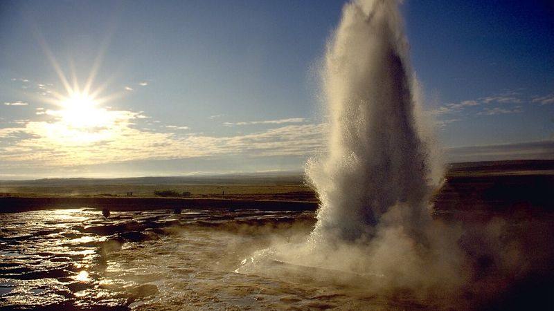 De geiser Strokkur