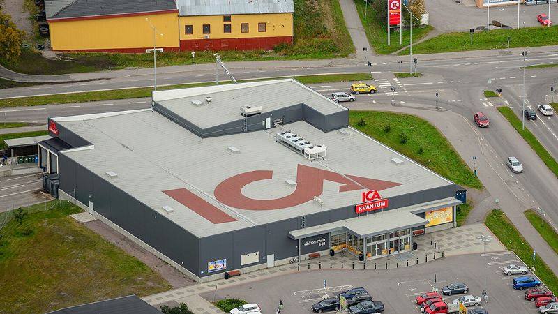 En matbutikk i Sverige