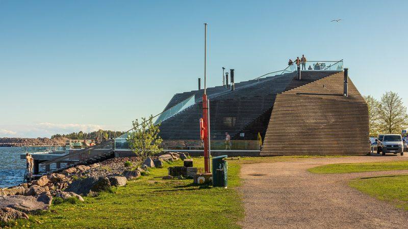 Badstuanlegget Löyly i Hernesaari, Helsinki