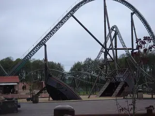 Achtbaan Piraten in Djurs Sommerland