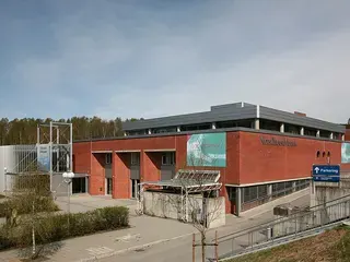 Gebouw van het Norsk Teknisk Museum in Oslo