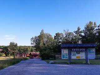 Ingang van nationaal park Tyresta